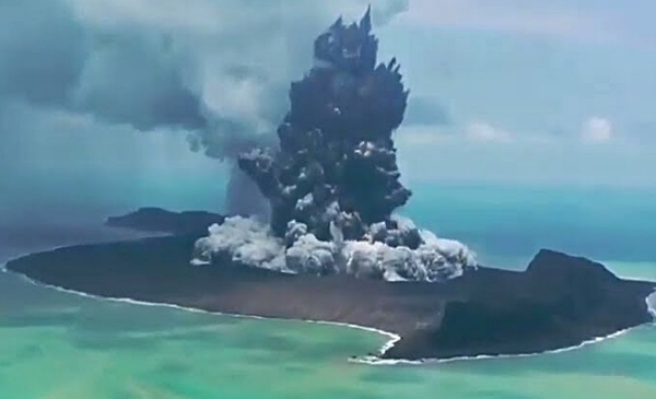 volcán tonga