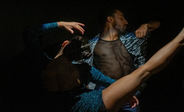 Sarita Santamaría e Isaac Barbosa.