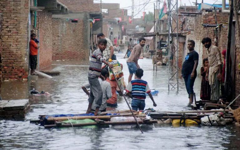 Imágenes de las inundaciones en Pakistán