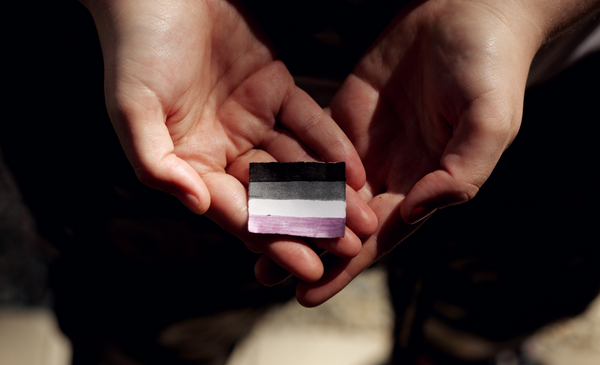 Bandera de la asexualidad