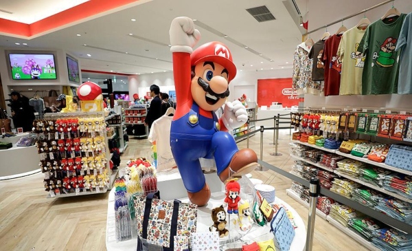 Figura de Mario Bros en tienda