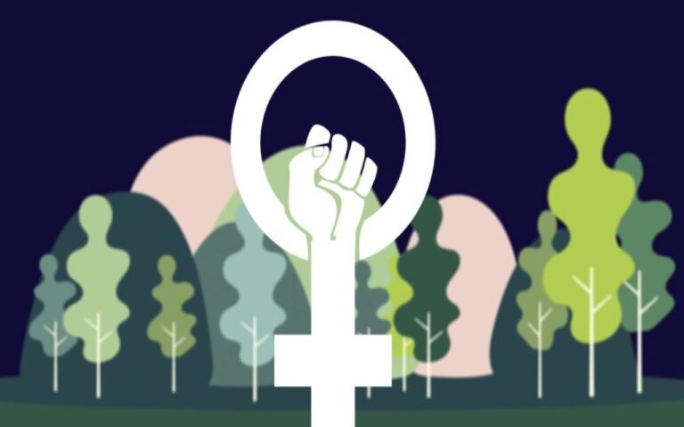 Símbolo del ecofeminismo